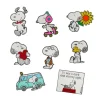 8 Piece Peanuts Enamel Pin Set