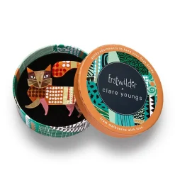 A Cat Named Purr Brooch