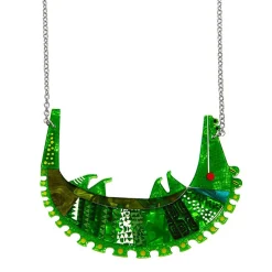 A Crocodile Named Growl Necklace
