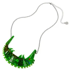 A Crocodile Named Growl Necklace