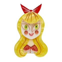 A Curiouser & Curiouser Alice Brooch