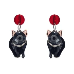 A Devilish Christmas Earrings