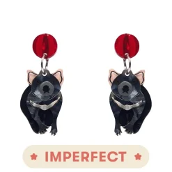 A Devilish Christmas Earrings (Imperfect)