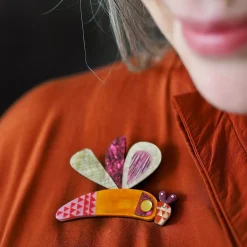 A Dragonfly Named Buzz Brooch
