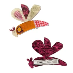 A Dragonfly Named Buzz Hair Clips Set - 2 Piece