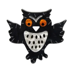 A Halloween Hoot Brooch