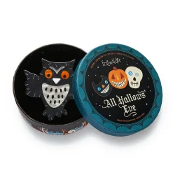 A Halloween Hoot Brooch