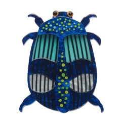 A Jewel Among Beetles Brooch
