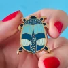 A Jewel Among Beetles Enamel Pin