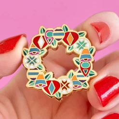 A Jolly Christmas Enamel Pin