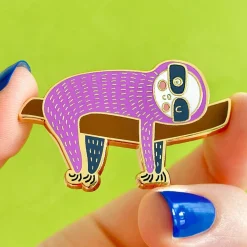 A Little Sluggish Enamel Pin