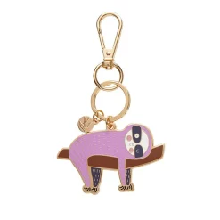 A Little Sluggish Enamel Key Ring