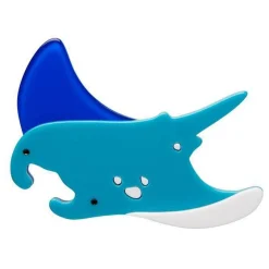 A Manta'S Mantra Brooch