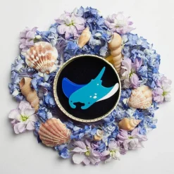 A Manta'S Mantra Brooch