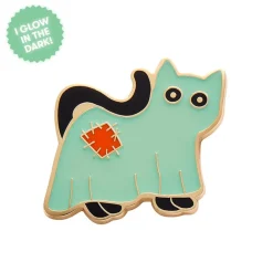 A Most Ghostly Kitty Enamel Pin