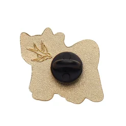 A Most Ghostly Kitty Enamel Pin