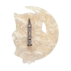 A Most Ghostly Owl Brooch