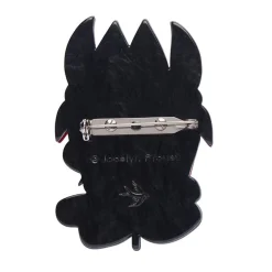 A Pleasing Desert Pea Brooch
