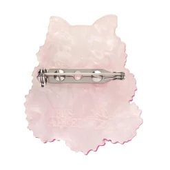 A Pooch Amongst The Pom Poms Mini Brooch
