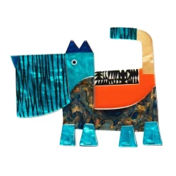 A Scottie Named Woof Brooch