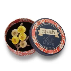 A Walk In The Wattle Brooch