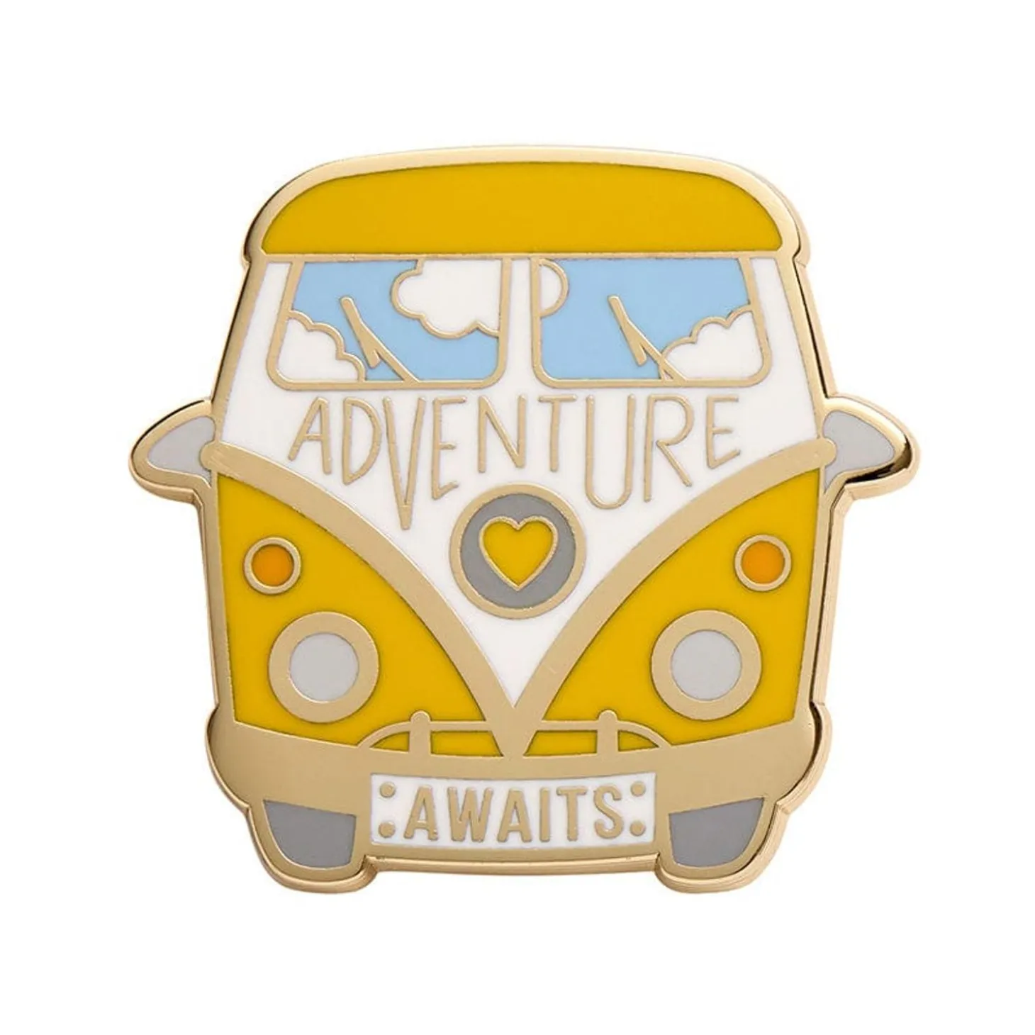 Adventure Awaits Enamel Pin