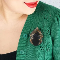 Ailes Noires Brooch