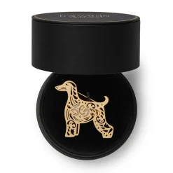 Ainslee The Afghan Hound Perfume Brooch