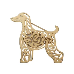Ainslee The Afghan Hound Perfume Brooch