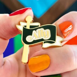 Ally Enamel Pin