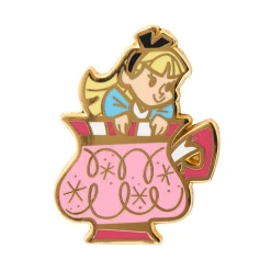 Always Tea Time, Alice Enamel Pin