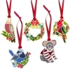 An Australian Christmas Ornament Pack - 5 Piece