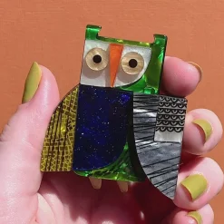 An Owl Named Hoot Brooch