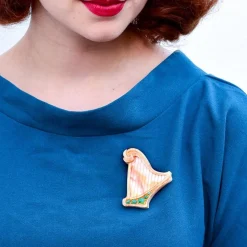 Ancient Movements Brooch