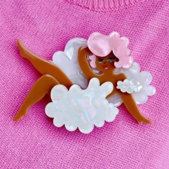 Angela Of The Air Brooch