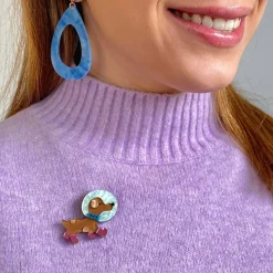 Apollo K9 Mini Brooch