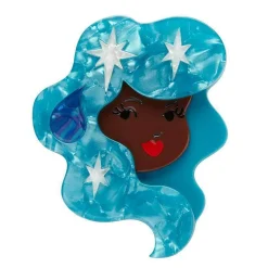 Aquarius The Accepting Brooch