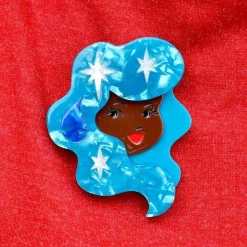 Aquarius The Accepting Brooch