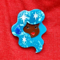 Aquarius The Accepting Brooch