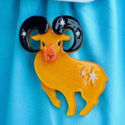 Aries The Achiever Brooch