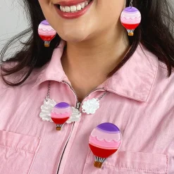 Around The World Brooch