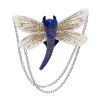 As The Dragon Flies Brooch