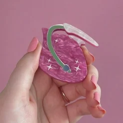 Atomic Tea Time Brooch