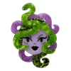 Avert Thy Gaze Brooch