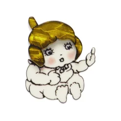 Baby Gumnut Mini Brooch