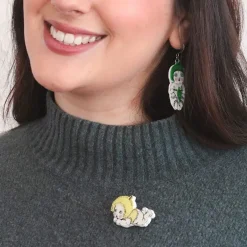 Baby Wattle Mini Brooch