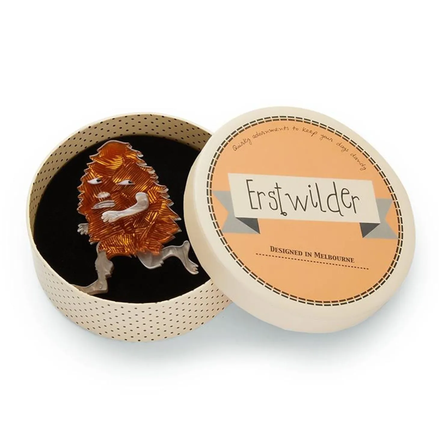 Banksia Man Brooch
