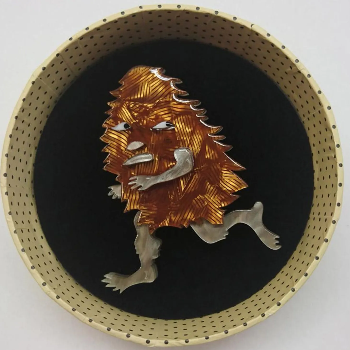 Banksia Man Brooch