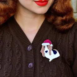 Barney'S First Christmas Brooch