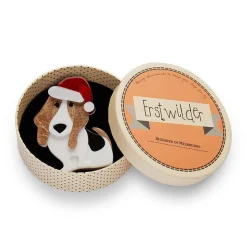 Barney'S First Christmas Brooch